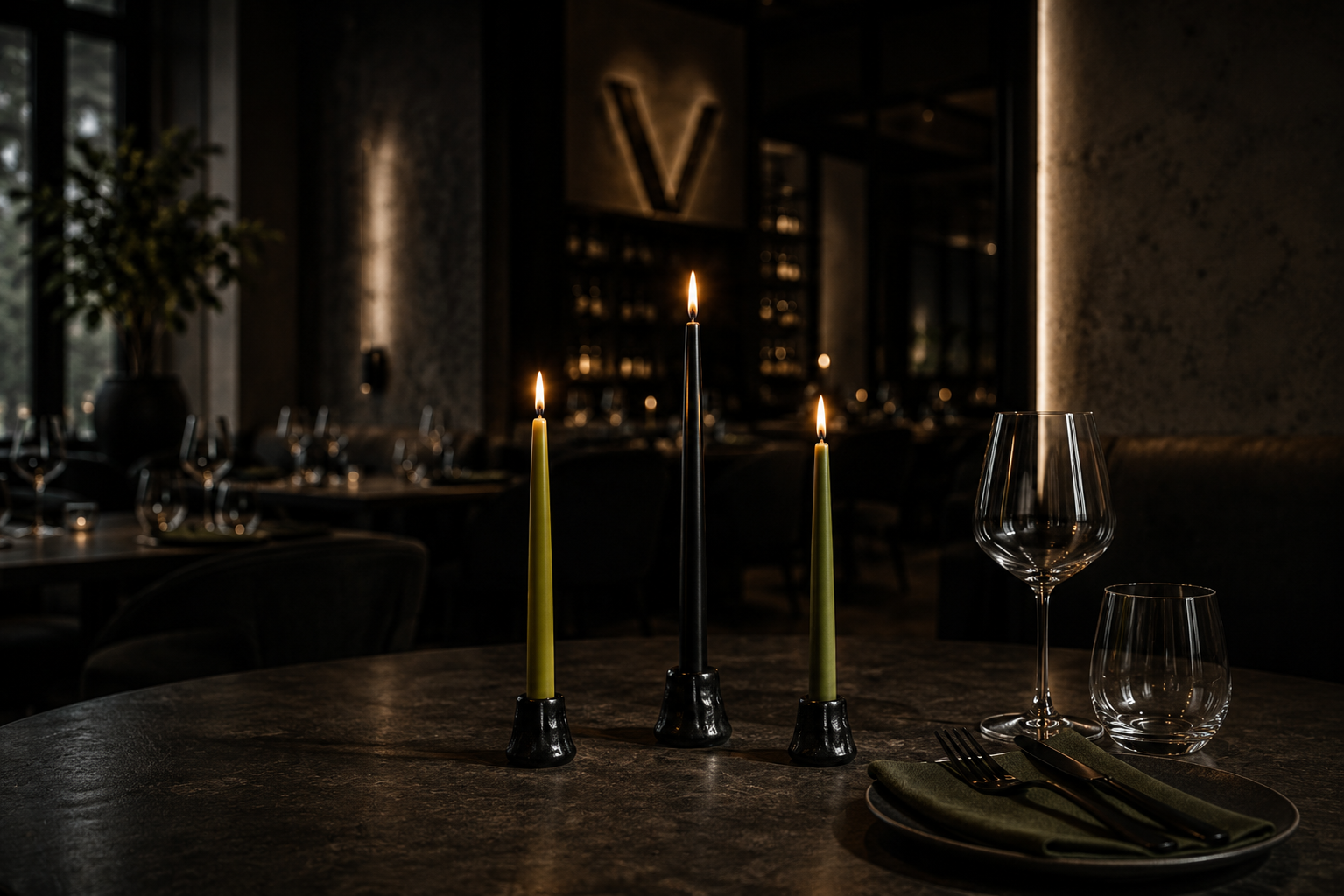 Žvakės restoranams